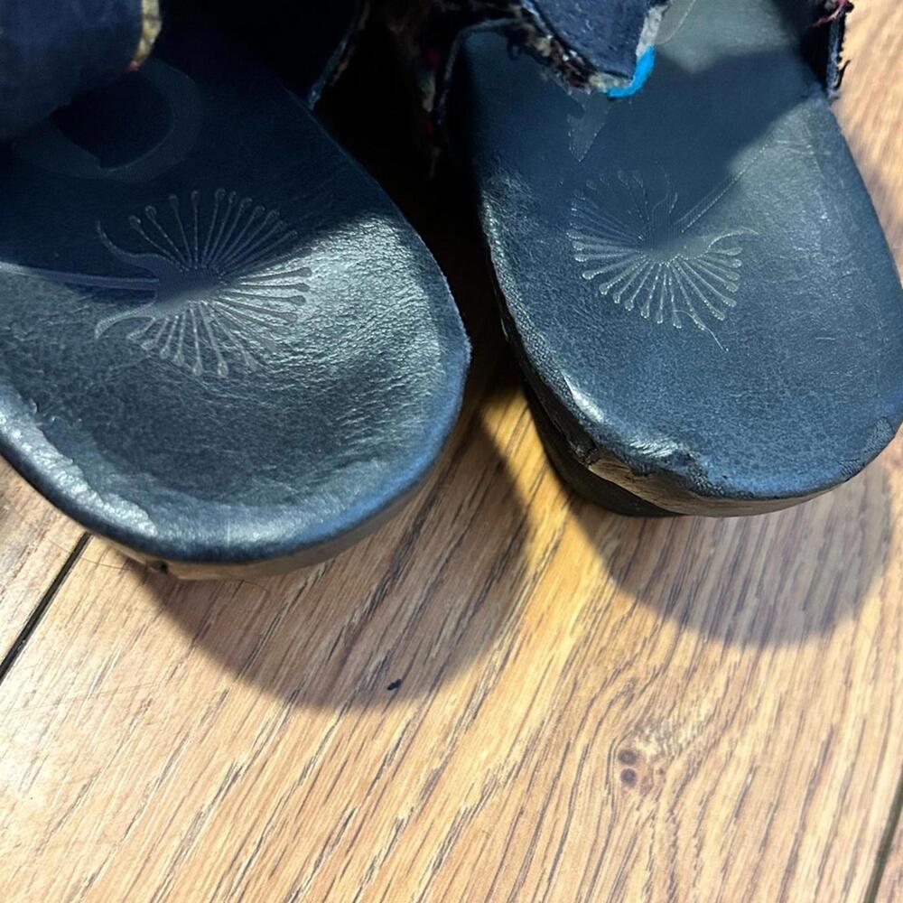 OTBT Salem Slingback Y2K Clogs Black Multicolored | Ladies Size 8 - Picture 8 of 10